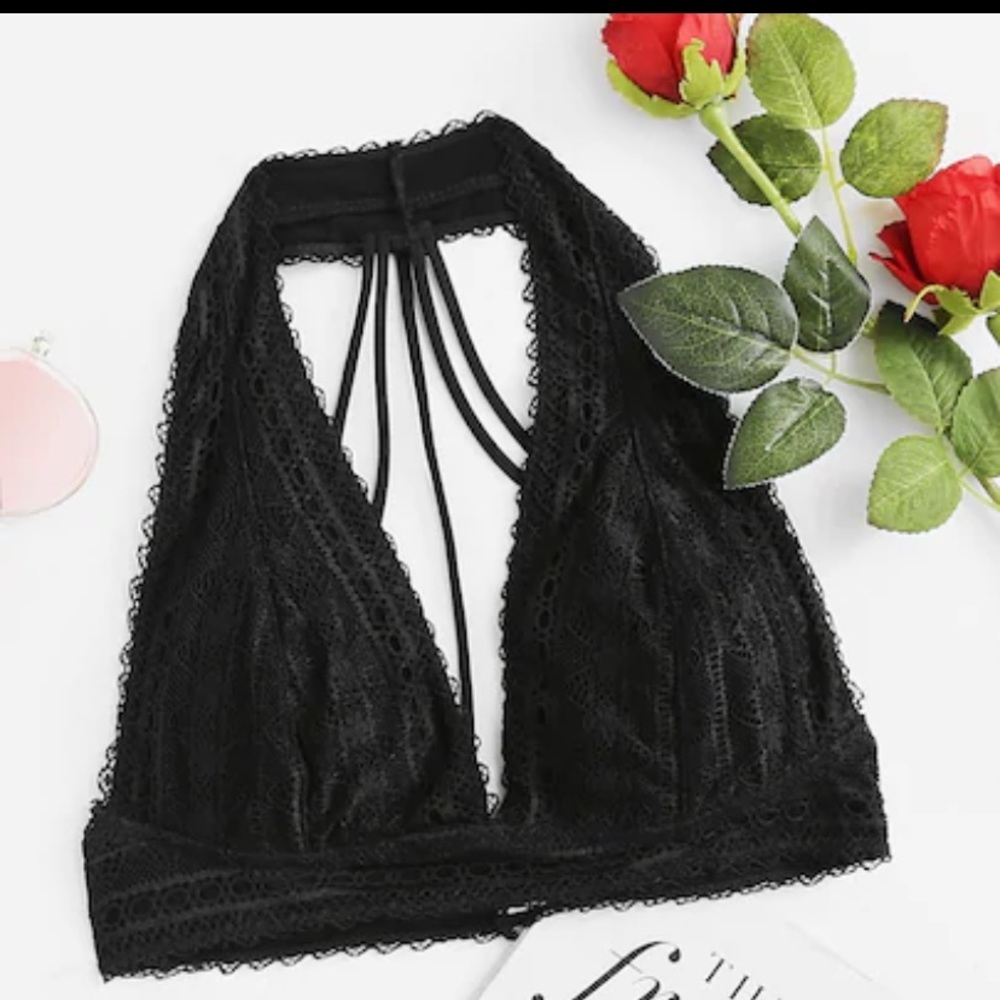 Black bralette